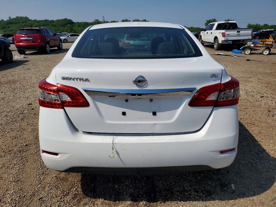 59905186 :رقم المزاد ، 3N1AB7APXFY262676 vin ، 2015 Nissan Sentra مزاد بيع