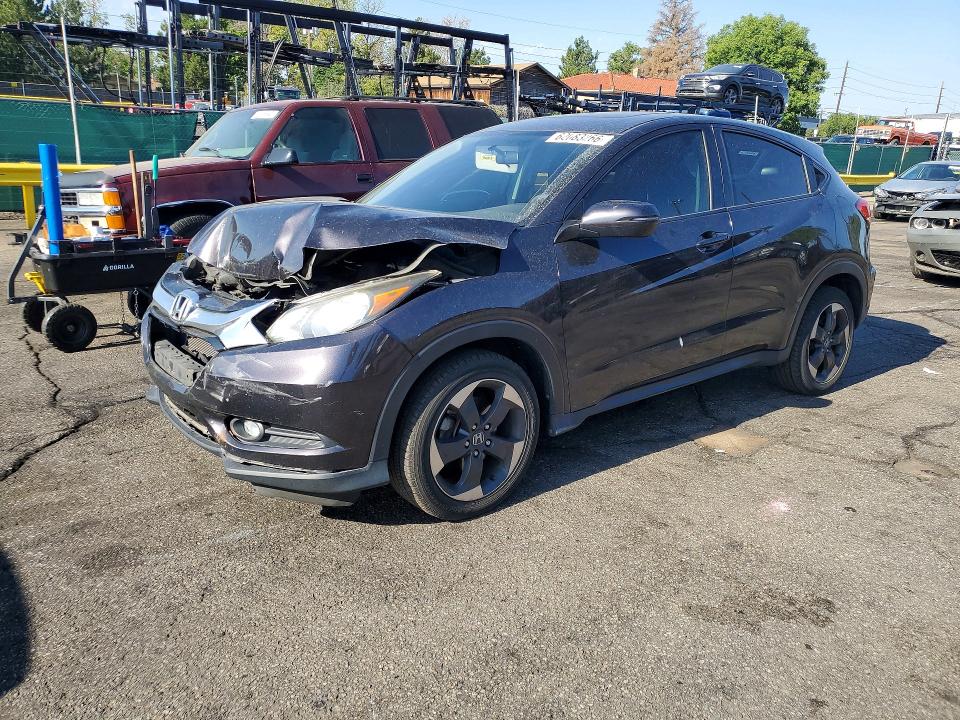 2018 Honda Hr-v მანქანა იყიდება აუქციონზე, vin: 3CZRU6H59JG701710, აუქციონის ნომერი: 62083266