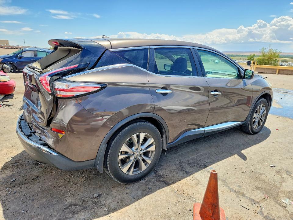 61298486 :رقم المزاد ، 5N1AZ2MG3FN260834 vin ، 2015 Nissan Murano مزاد بيع