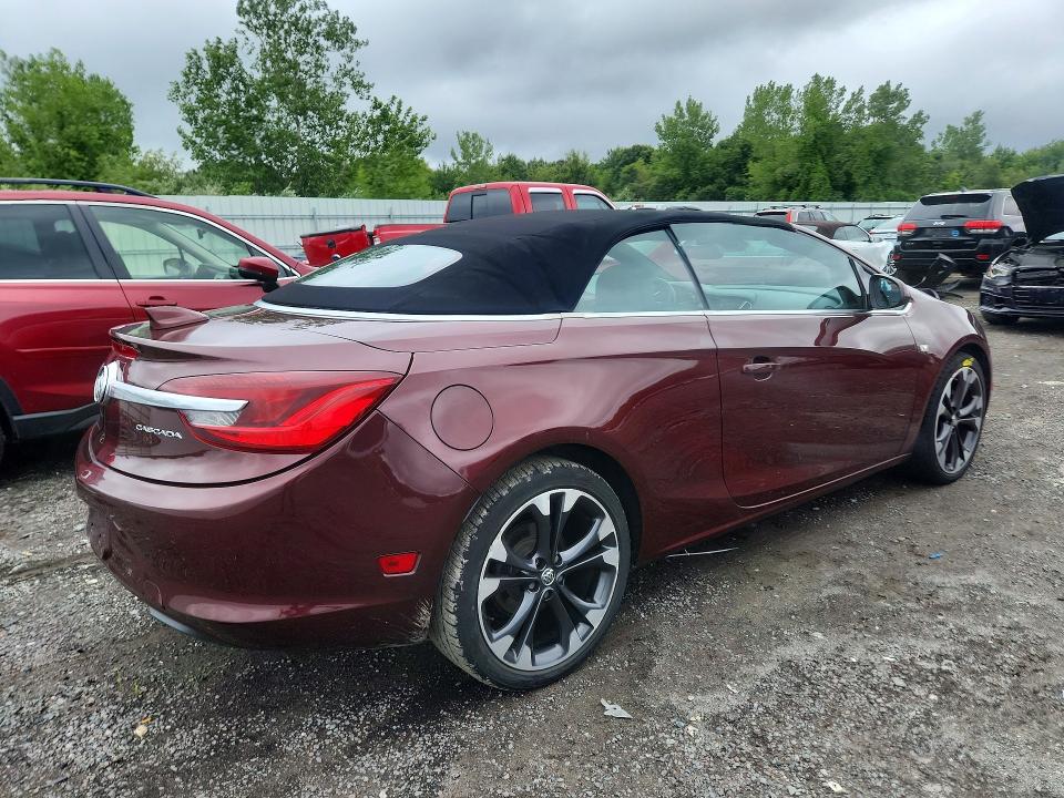 Aukcja sprzedaży 2019 Buick Cascada, vin: W04WH3N5XKG358834, numer aukcji: 63190206