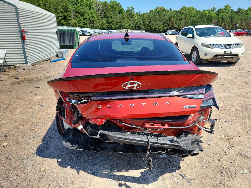 2022 Hyundai Elantra მანქანა იყიდება აუქციონზე, vin: KMHLR4AF1NU243504, აუქციონის ნომერი: 59075406