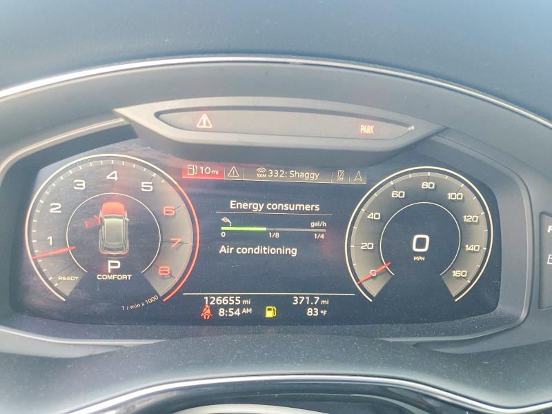 2019 Audi Q8 მანქანა იყიდება აუქციონზე, vin: WA1AVAF16KD010887, აუქციონის ნომერი: 62062846