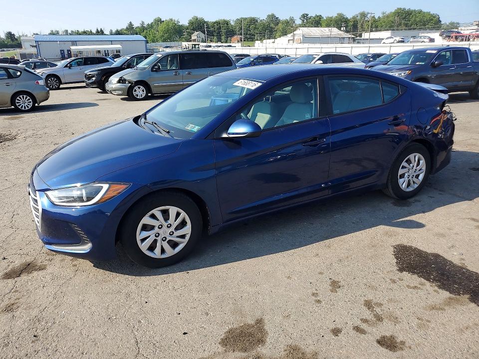 2018 Hyundai Elantra მანქანა იყიდება აუქციონზე, vin: 5NPD74LF5JH353410, აუქციონის ნომერი: 61688116