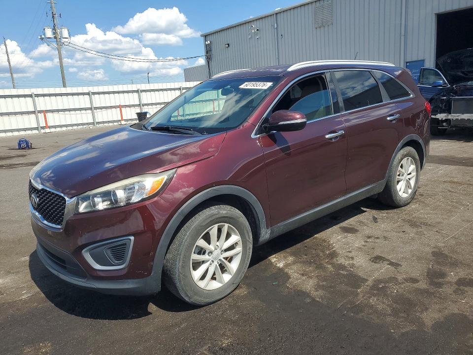 2016 Kia Sorento მანქანა იყიდება აუქციონზე, vin: 5XYPG4A34GG144696, აუქციონის ნომერი: 60195376