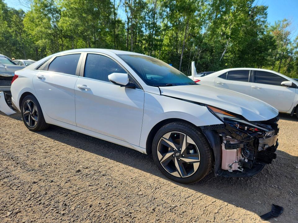 55547686 :رقم المزاد ، KMHLN4AGXMU180681 vin ، 2021 Hyundai Elantra مزاد بيع