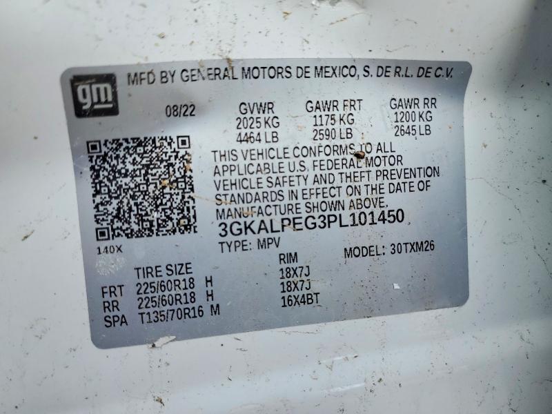 Aukcja sprzedaży 2023 Gmc Terrain, vin: 3GKALPEG3PL101450, numer aukcji: 60790686