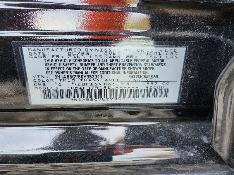 Продаж на аукціоні авто 2025 Nissan Sentra, vin: 3N1AB8CV6SY353911, номер лоту: 61133276