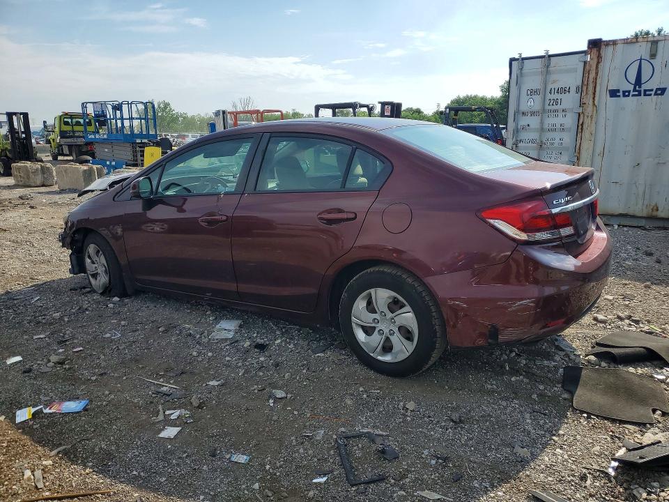 Продаж на аукціоні авто 2013 Honda Civic, vin: 19XFB2F55DE002794, номер лоту: 60228726