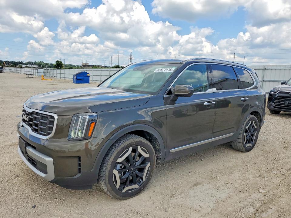 59677676 :رقم المزاد ، 5XYP64GC1PG375128 vin ، 2023 Kia Telluride مزاد بيع