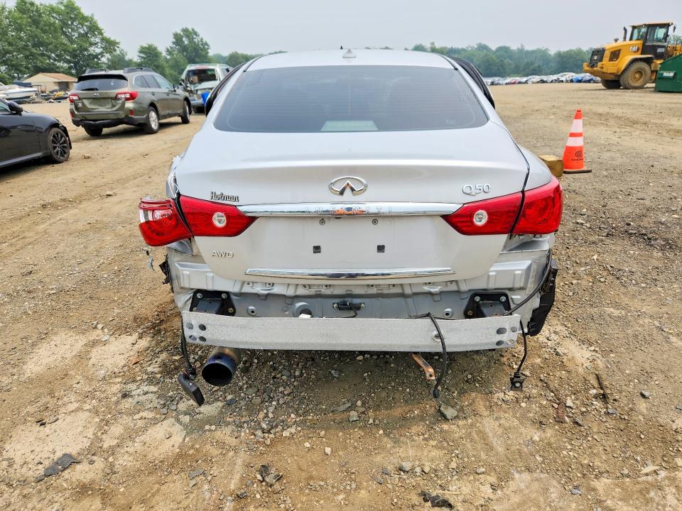 61233816 :رقم المزاد ، JN1BV7AR1EM695253 vin ، 2014 Infiniti Q50 مزاد بيع
