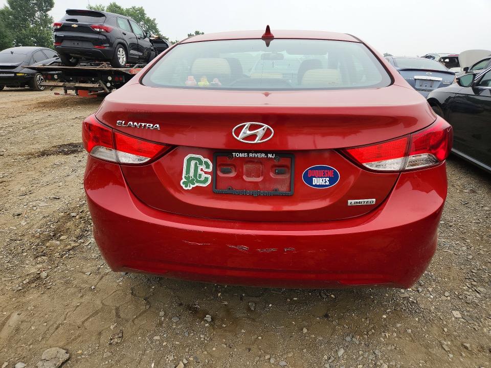 61278536 :رقم المزاد ، KMHDH4AEXCU224333 vin ، 2012 Hyundai Elantra مزاد بيع
