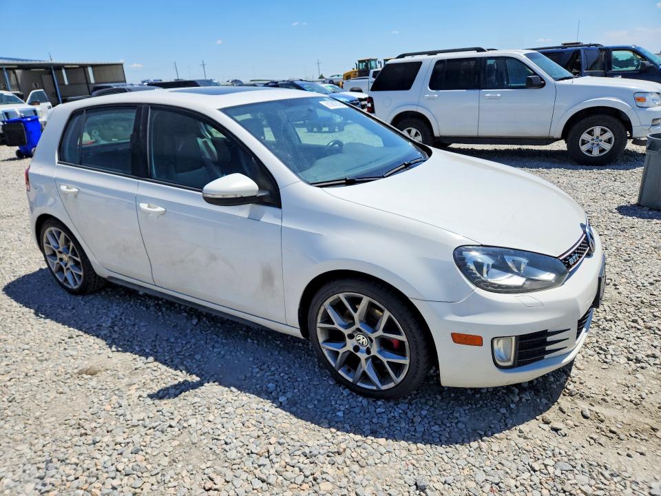 2013 Volkswagen Gti მანქანა იყიდება აუქციონზე, vin: WVWHV7AJ1DW140307, აუქციონის ნომერი: 61081876