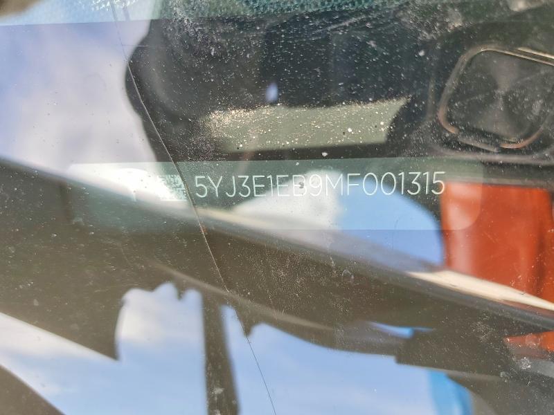 Aukcja sprzedaży 2021 Tesla Model 3, vin: 5YJ3E1EB9MF001315, numer aukcji: 60689516