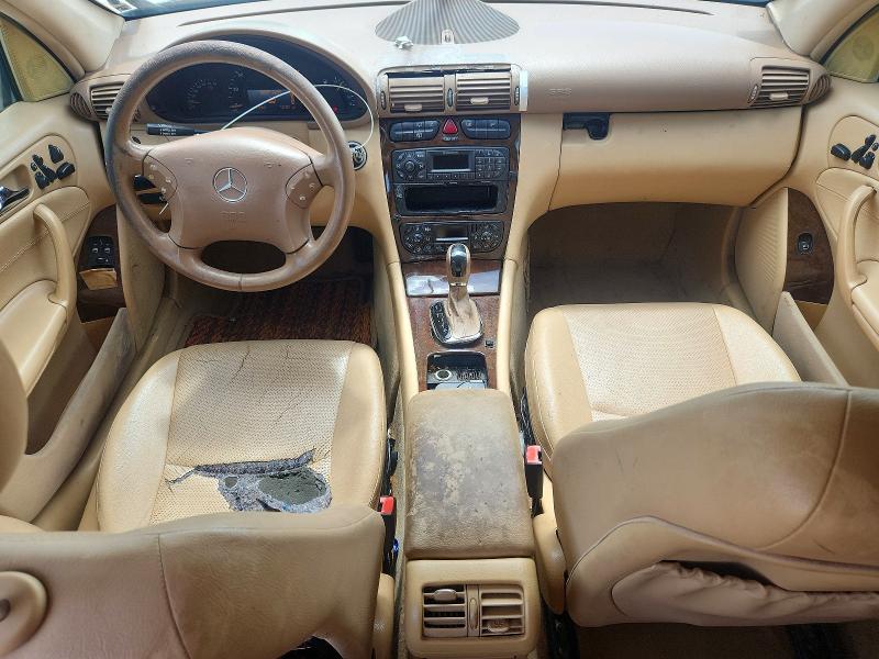 59902116 :رقم المزاد ، WDBRH64J72F156914 vin ، 2002 Mercedes-benz C مزاد بيع