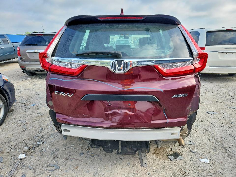 2018 Honda Cr-v მანქანა იყიდება აუქციონზე, vin: 5J6RW6H3XJL002906, აუქციონის ნომერი: 59828586
