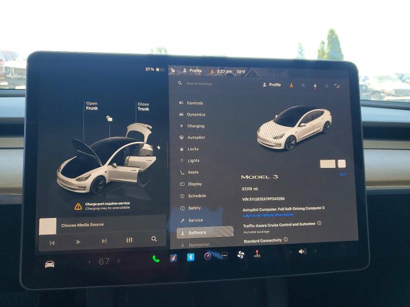 60125176 :رقم المزاد ، 5YJ3E1EA7PF541256 vin ، 2023 Tesla Model 3 مزاد بيع
