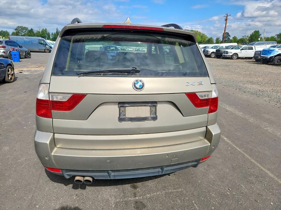 2007 Bmw X3 მანქანა იყიდება აუქციონზე, vin: WBXPC93447WJ02212, აუქციონის ნომერი: 59725146
