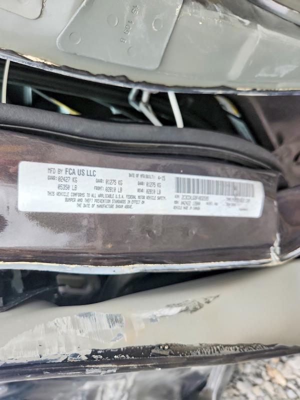 2015 Dodge Charger მანქანა იყიდება აუქციონზე, vin: 2C3CDXJG9FH832595, აუქციონის ნომერი: 85610355