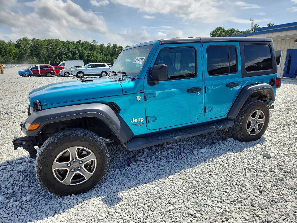 Продажа на аукционе авто 2020 Jeep Wrangler Unlimited, vin: 1C4HJXDG5LW111919, номер лота: 61794266
