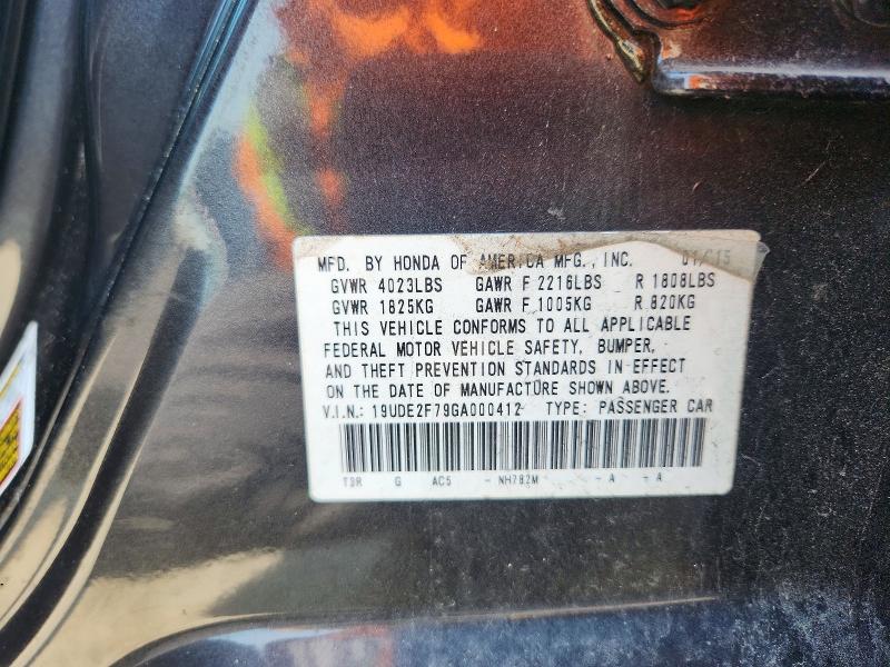 Продаж на аукціоні авто 2016 Acura Ilx, vin: 19UDE2F79GA000412, номер лоту: 63036636