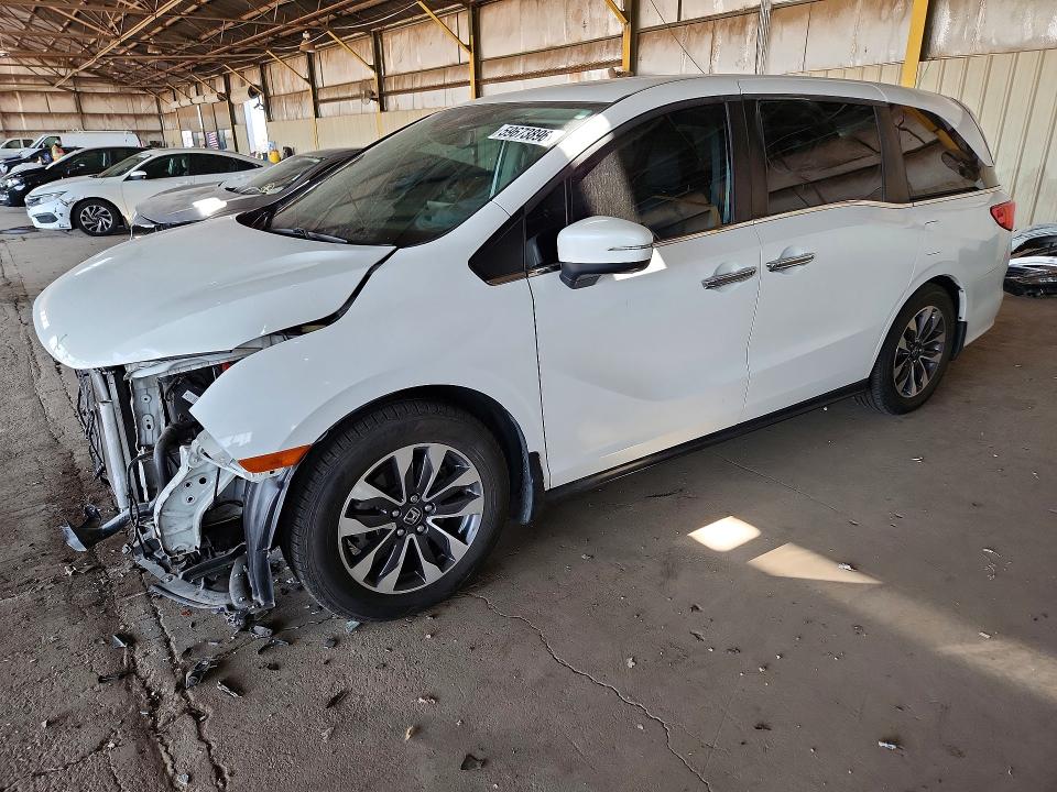 Продаж на аукціоні авто 2021 Honda Odyssey, vin: 5FNRL6H78MB014805, номер лоту: 59673896