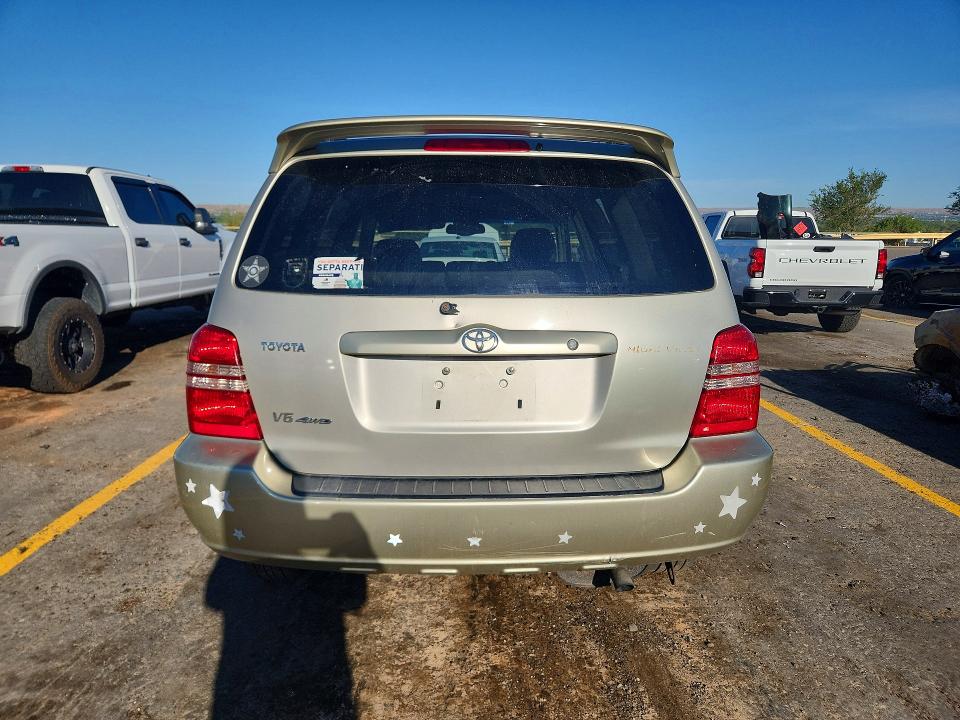 Auction sale of the 2003 Toyota Highlander, vin: JTEHF21A830099929, lot number: 61936926