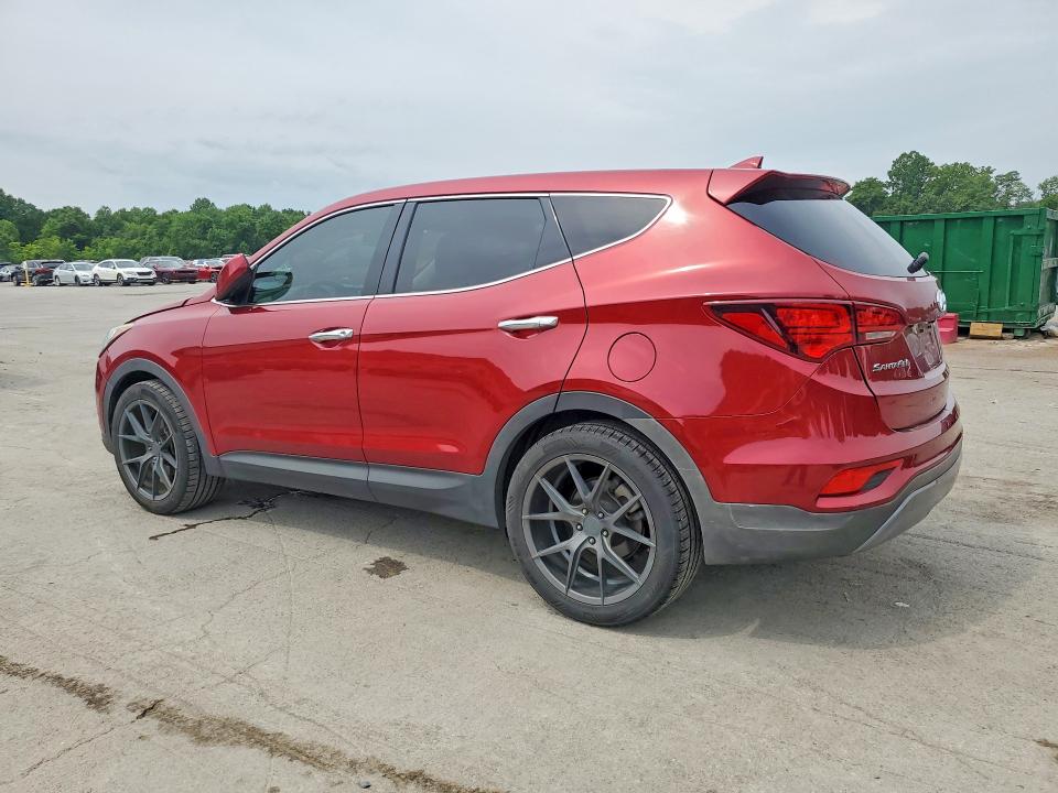 60555146 :رقم المزاد ، 5XYZT3LB2HG391767 vin ، 2017 Hyundai Santa Fe Sport مزاد بيع