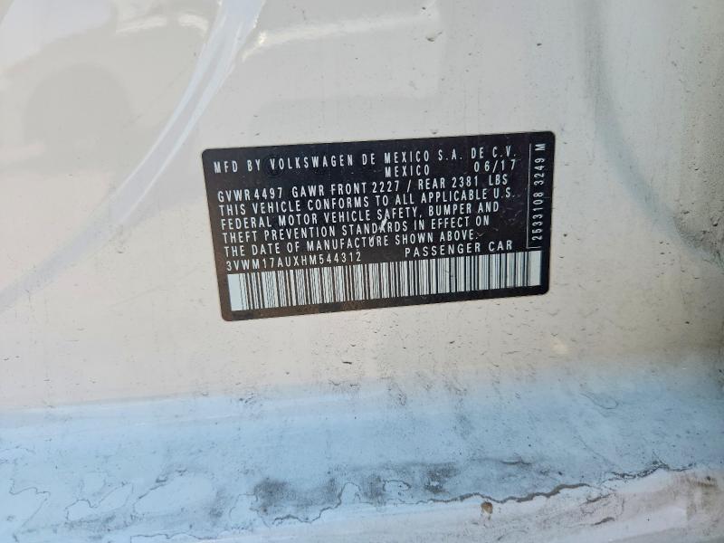 Продаж на аукціоні авто 2017 Volkswagen Golf Alltrack, vin: 3VWM17AUXHM544312, номер лоту: 62929306