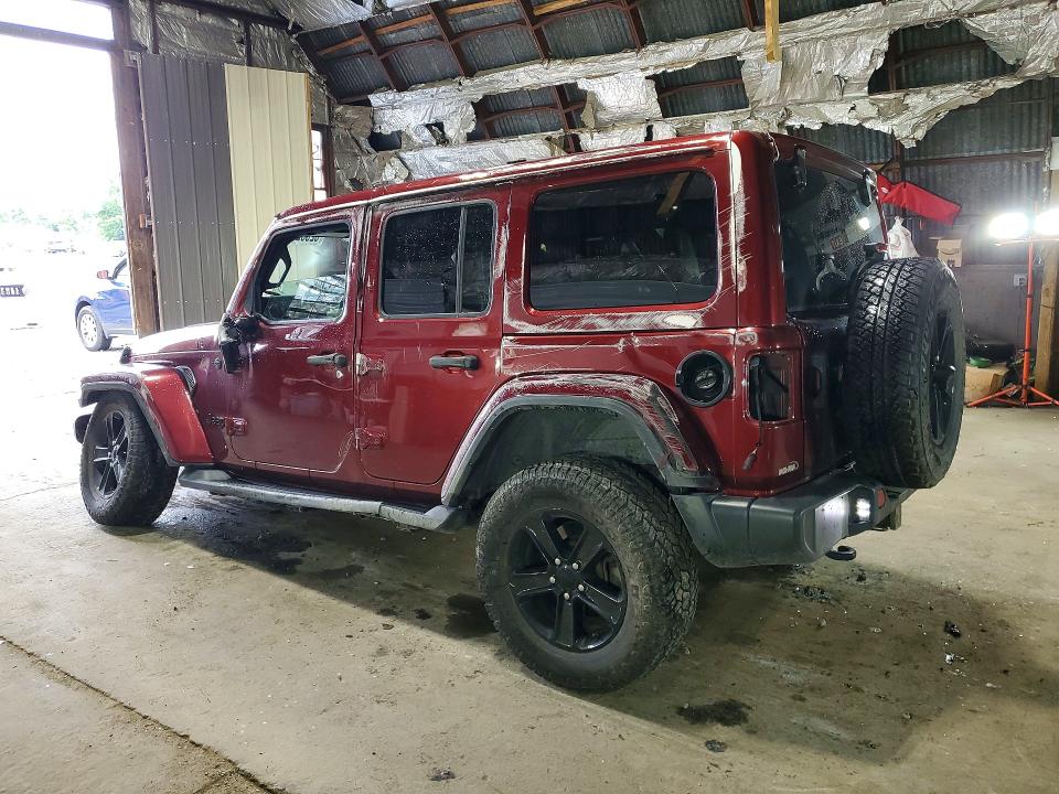 62082576 :رقم المزاد ، 1C4HJXEG3NW105327 vin ، 2022 Jeep Wrangler Unlimited مزاد بيع
