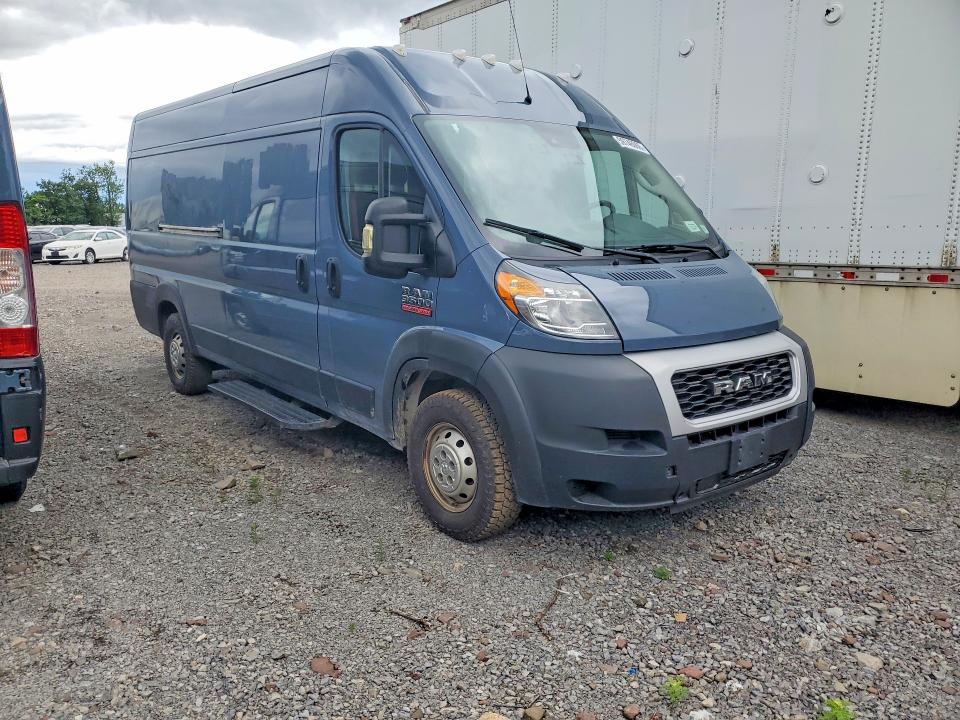 Продаж на аукціоні авто 2021 Ram Promaster 3500, vin: 3C6MRVJG9ME541374, номер лоту: 59746236