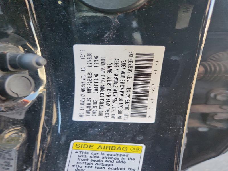 63330756 :رقم المزاد ، 19UUA8F26DA014542 vin ، 2013 Acura Tl مزاد بيع