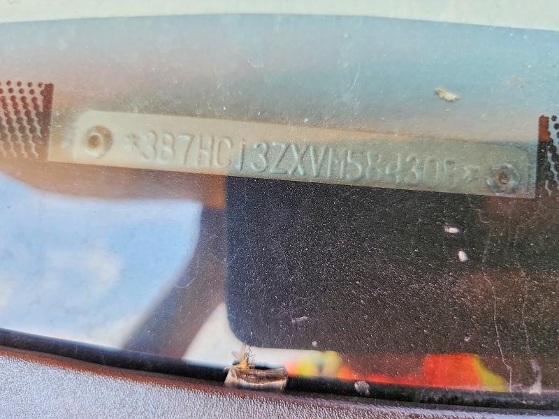 Aukcja sprzedaży 1997 Dodge Ram 1500, vin: 3B7HC13ZXVM584308, numer aukcji: 61597276