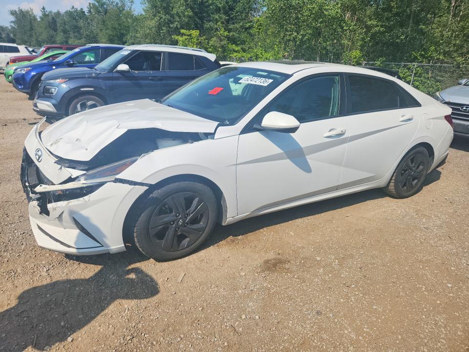 62472136 :رقم المزاد ، KMHLM4AG3MU145242 vin ، 2021 Hyundai Elantra مزاد بيع