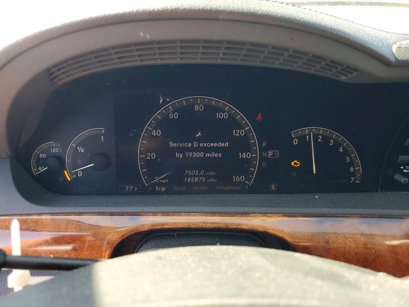 63007766 :رقم المزاد ، WDDNG71X87A014986 vin ، 2007 Mercedes-benz S مزاد بيع
