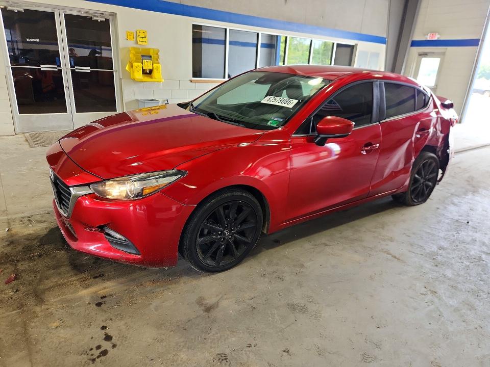 2018 Mazda 3 მანქანა იყიდება აუქციონზე, vin: 3MZBN1V34JM203388, აუქციონის ნომერი: 62579886