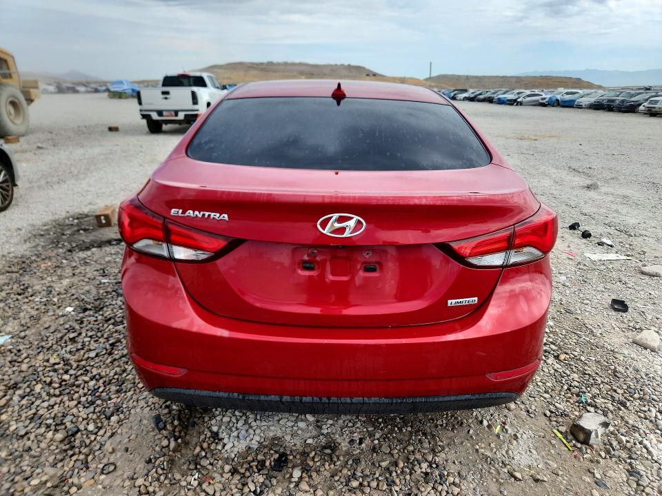 2015 Hyundai Elantra მანქანა იყიდება აუქციონზე, vin: KMHDH4AE0FU223762, აუქციონის ნომერი: 61230326