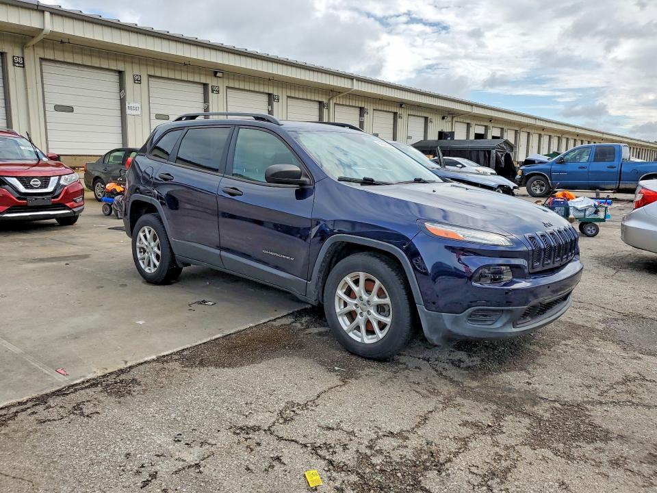 2016 Jeep Cherokee მანქანა იყიდება აუქციონზე, vin: 1C4PJLAB9GW336721, აუქციონის ნომერი: 60686066