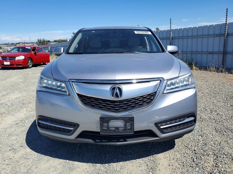 59720306 :رقم المزاد ، 5FRYD4H29GB058803 vin ، 2016 Acura Mdx مزاد بيع