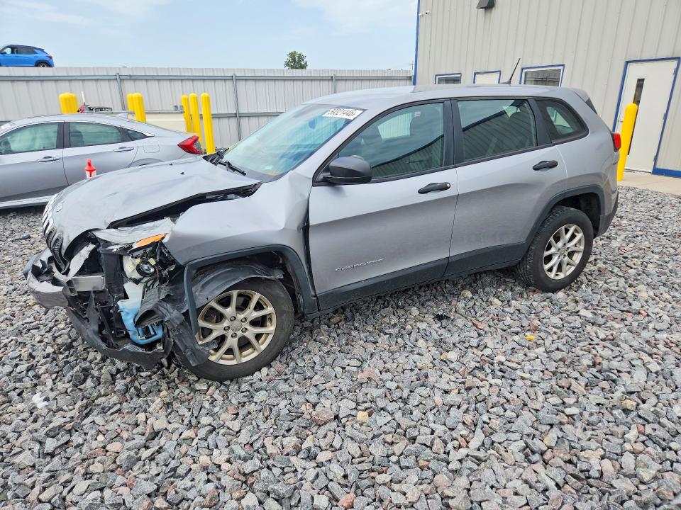 2014 Jeep Cherokee მანქანა იყიდება აუქციონზე, vin: 1C4PJMAB5EW166828, აუქციონის ნომერი: 59321446