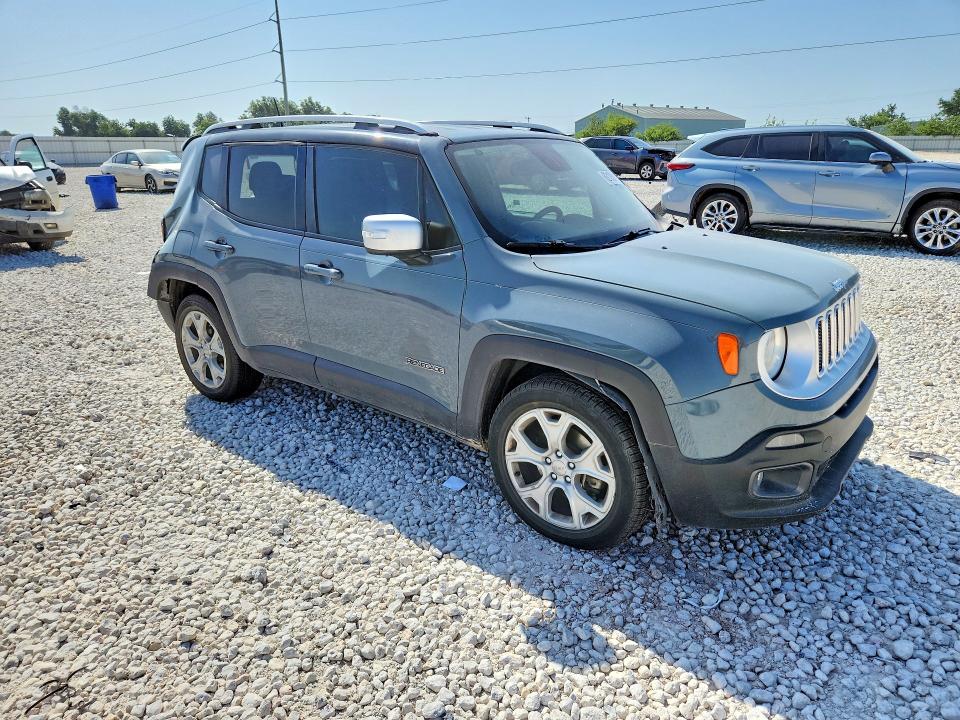 Продажа на аукционе авто 2018 Jeep Renegade, vin: ZACCJADB2JPJ11184, номер лота: 62103146