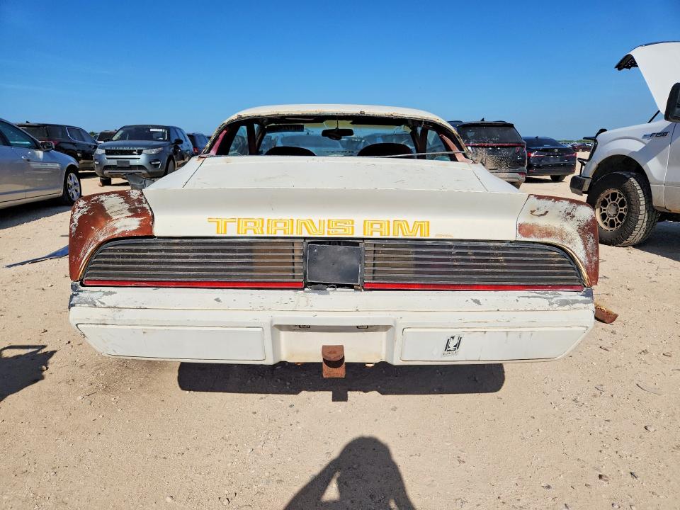 Продажа на аукционе авто 1980 Pontiac Trans Am T-top, vin: 2W87WAN110114, номер лота: 62122486