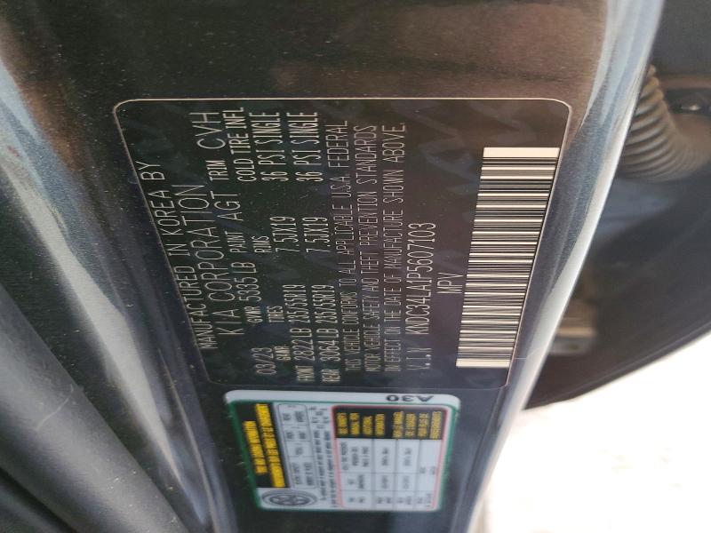 Продажа на аукционе авто 2023 Kia Ev6, vin: KNDC34LA1P5607103, номер лота: 60125796