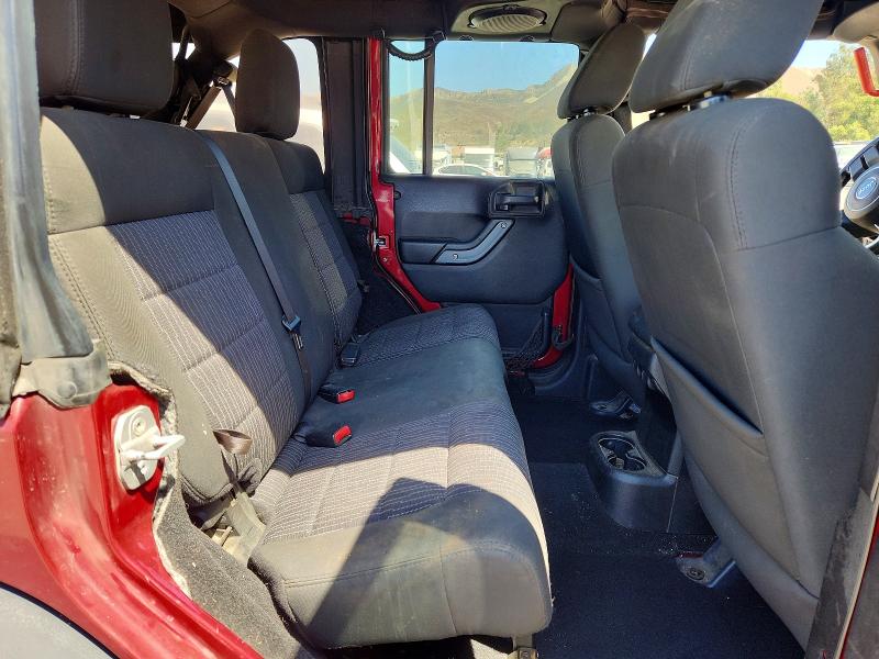 2012 Jeep Wrangler Unlimited მანქანა იყიდება აუქციონზე, vin: 1C4BJWDGXCL201195, აუქციონის ნომერი: 61355896