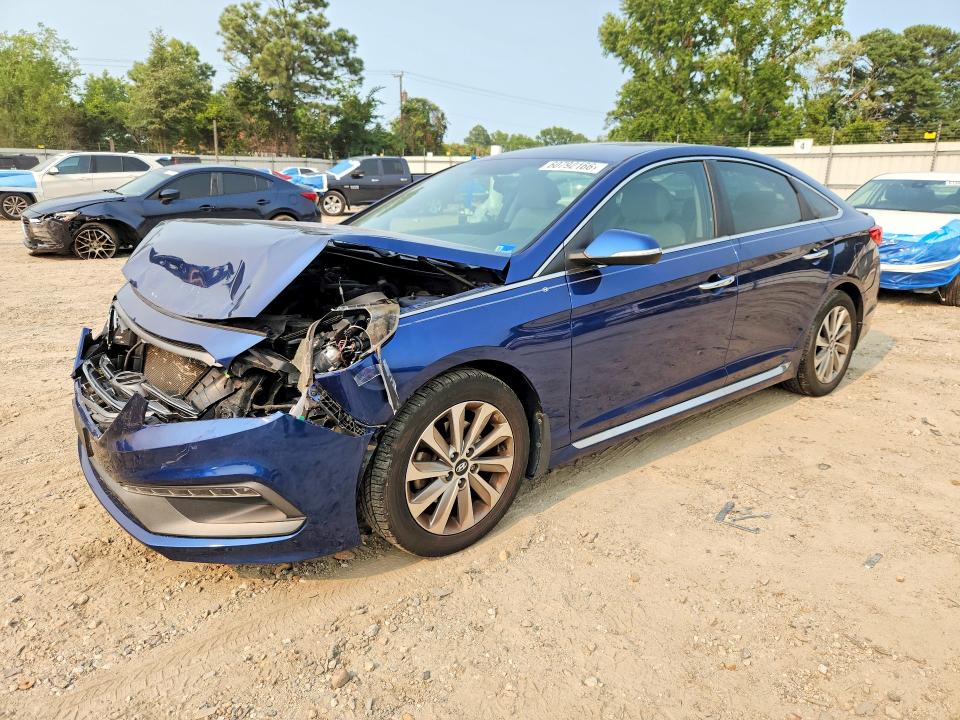 2015 Hyundai Sonata მანქანა იყიდება აუქციონზე, vin: 5NPE34AF9FH213404, აუქციონის ნომერი: 60792166