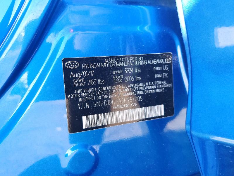 Aukcja sprzedaży 2018 Hyundai Elantra, vin: 5NPD84LF2JH257005, numer aukcji: 62352146