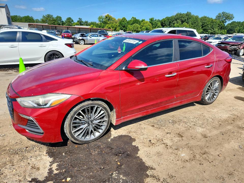 60507216 :رقم المزاد ، KMHD04LB1HU315170 vin ، 2017 Hyundai Elantra مزاد بيع
