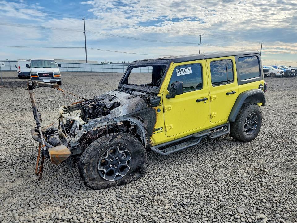 Продажа на аукционе авто 2023 Jeep Wrangler, vin: 1C4JJXR69PW516043, номер лота: 60164226