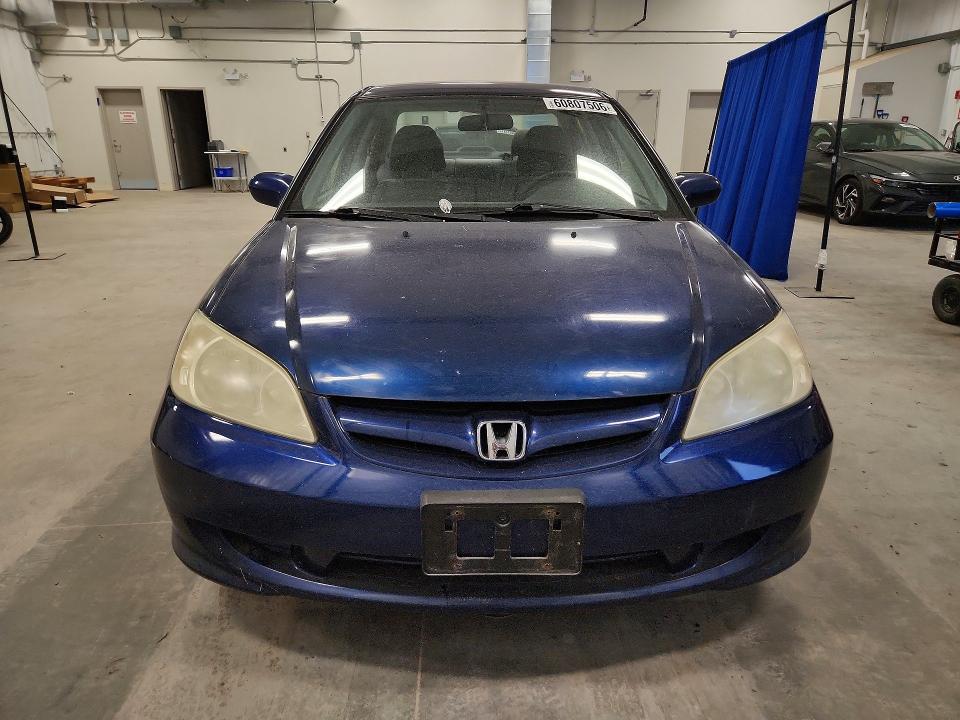 2004 Honda Civic მანქანა იყიდება აუქციონზე, vin: 2HGES16664H931445, აუქციონის ნომერი: 60807506