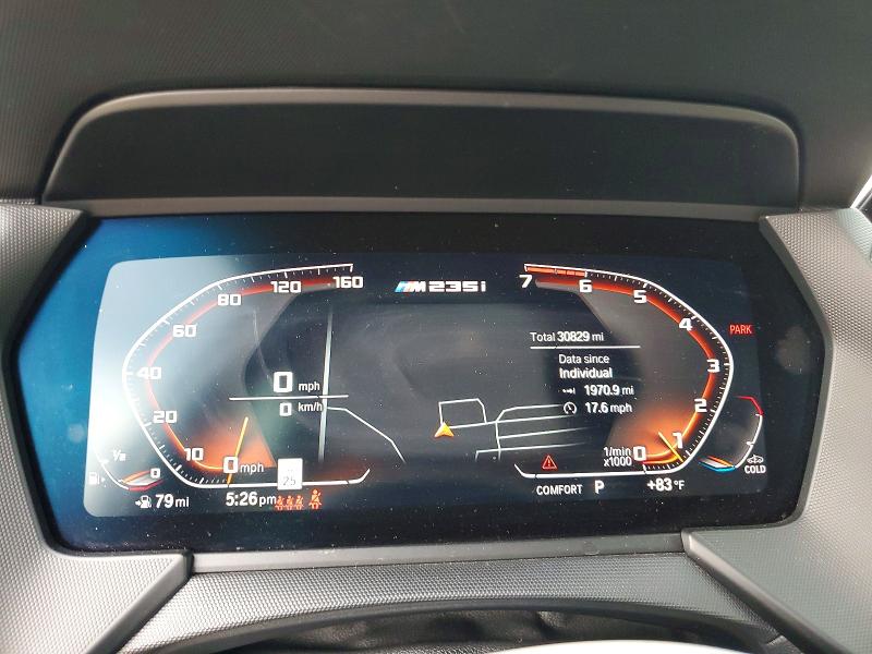 63029616 :رقم المزاد ، WBA13AL01M7H02113 vin ، 2021 Bmw M235xi مزاد بيع