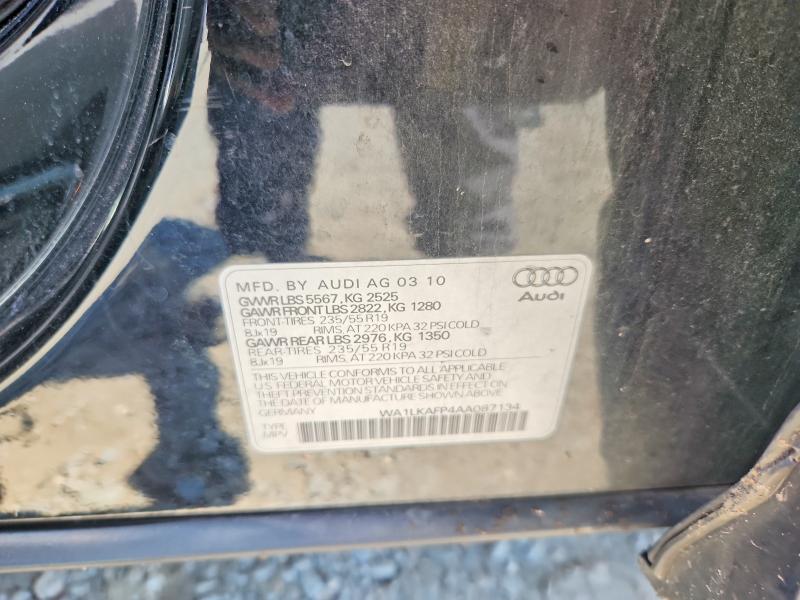 Aukcja sprzedaży 2010 Audi Q5, vin: WA1LKAFP4AA087134, numer aukcji: 61300896